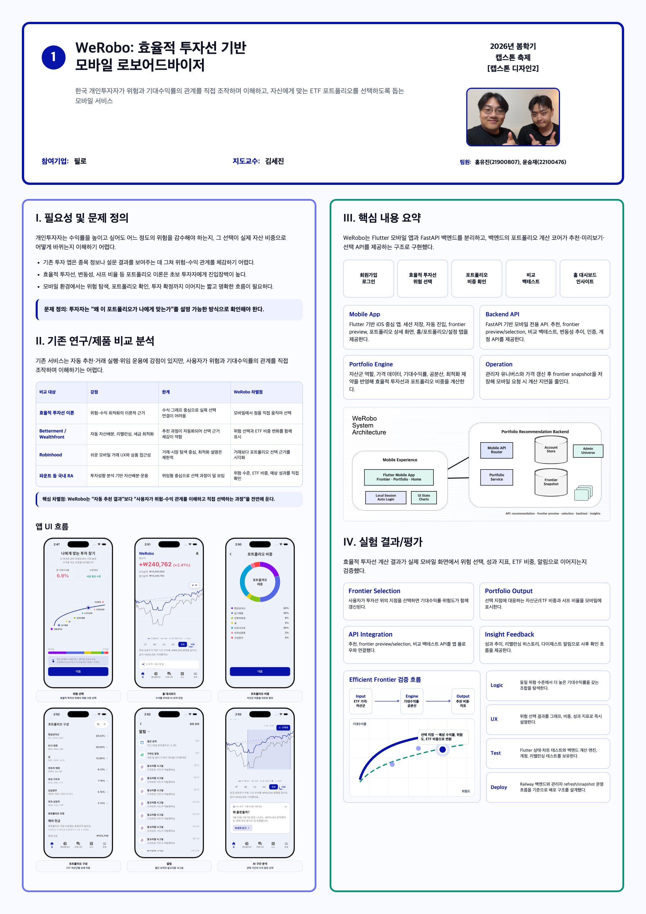 캡스톤2 포스터